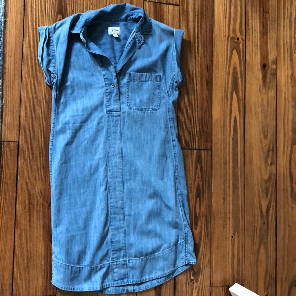 Blue JCREW dress
